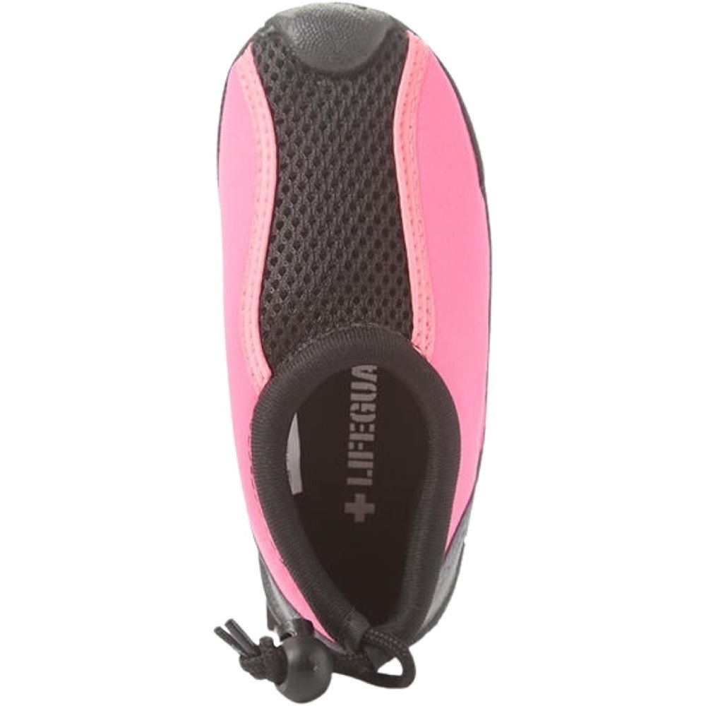 LIFEGUARD • Kids Black & Pink Water Swim Shoe Colorblock Aquatic Beach Gear - Picture 2 of 5
